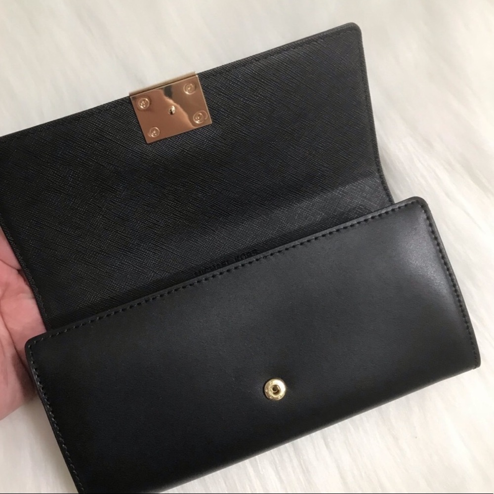NWT Michael Kors Mindy Carryall Flap Clutch Wallet - Picture 5 of 7